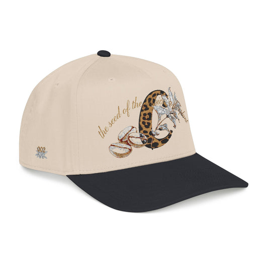 002: Mocha Bean // Embroidered