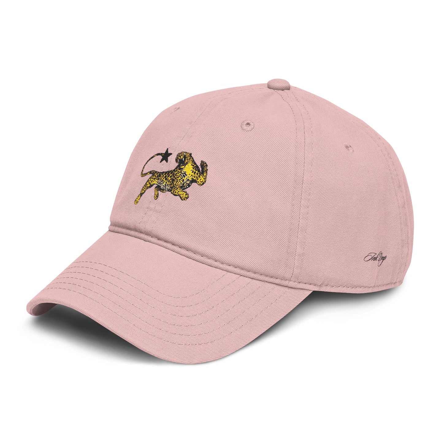 Leopard // Embroidered Washed