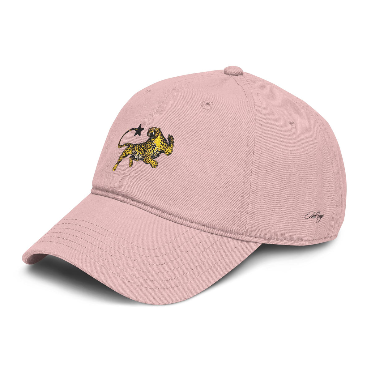 Leopard // Embroidered Washed