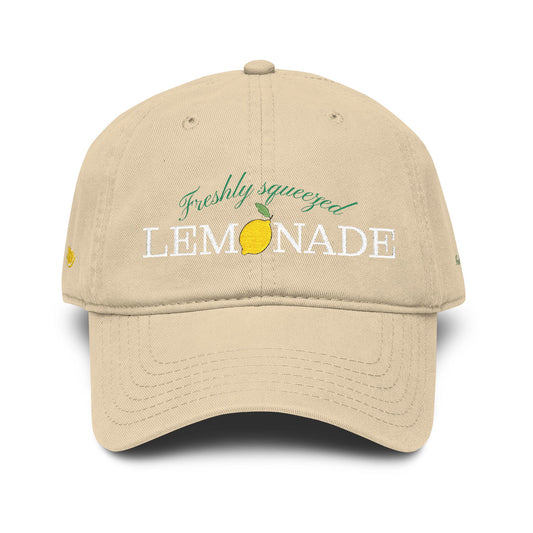 Freshly Squeezed Lemonade // Embroidered