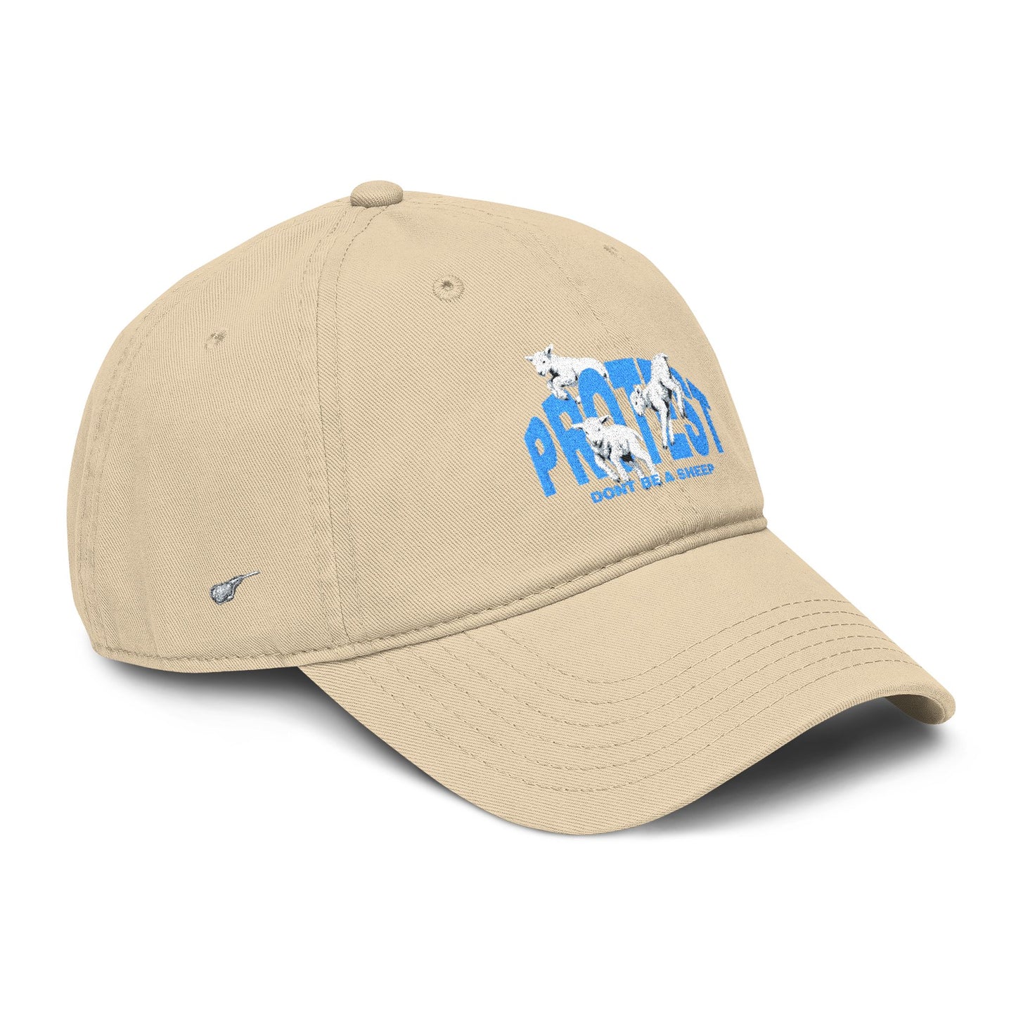 Embroidered Protest Lamb Hat
