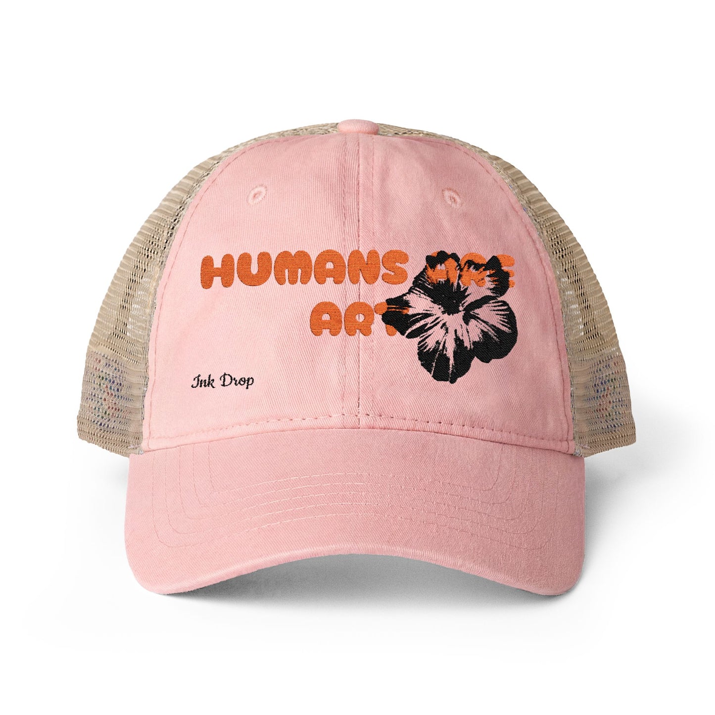 Humans Are Art Embriodered Hat