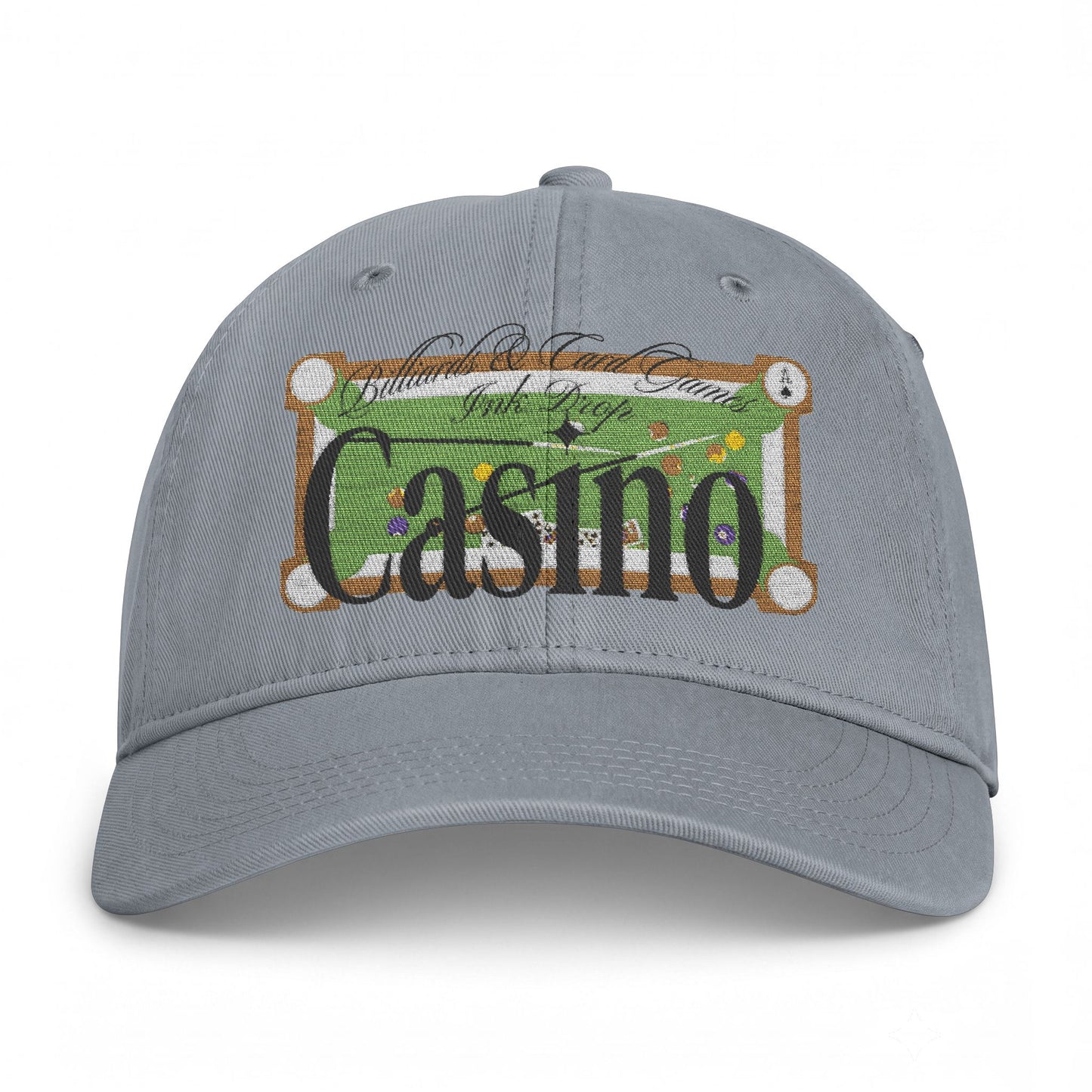Casino 'Billiards & Card Games' // Embroidered