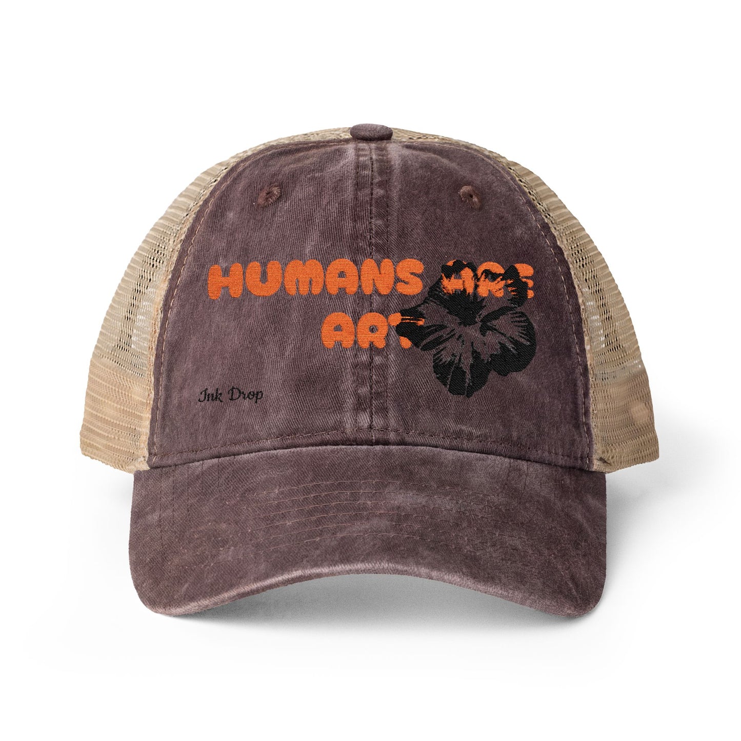 Humans Are Art Embriodered Hat