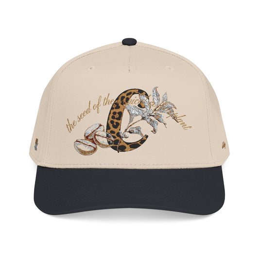 002: Mocha Bean // Embroidered