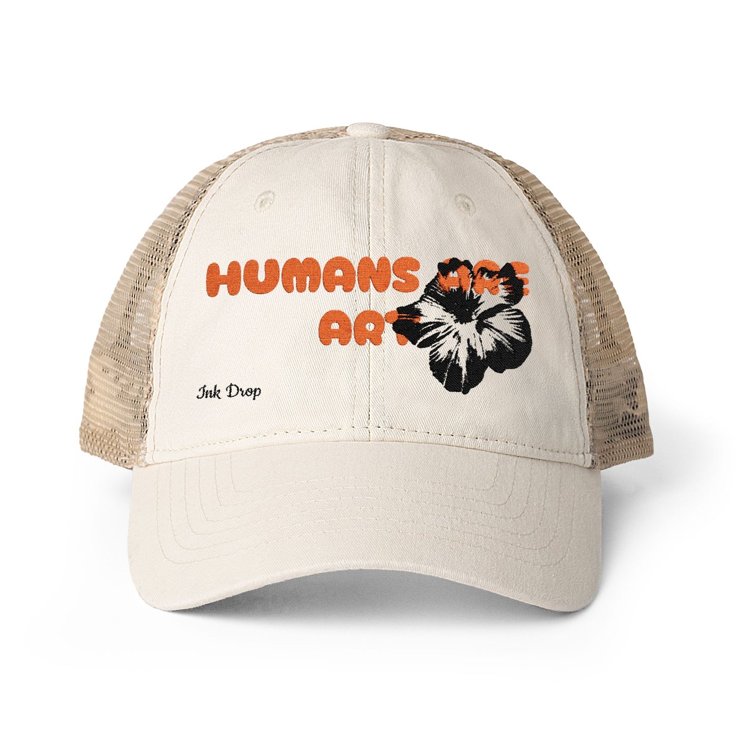 Humans Are Art Embriodered Hat