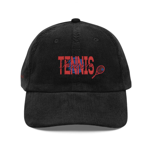 Tennis Season // Embroidered Corduroy