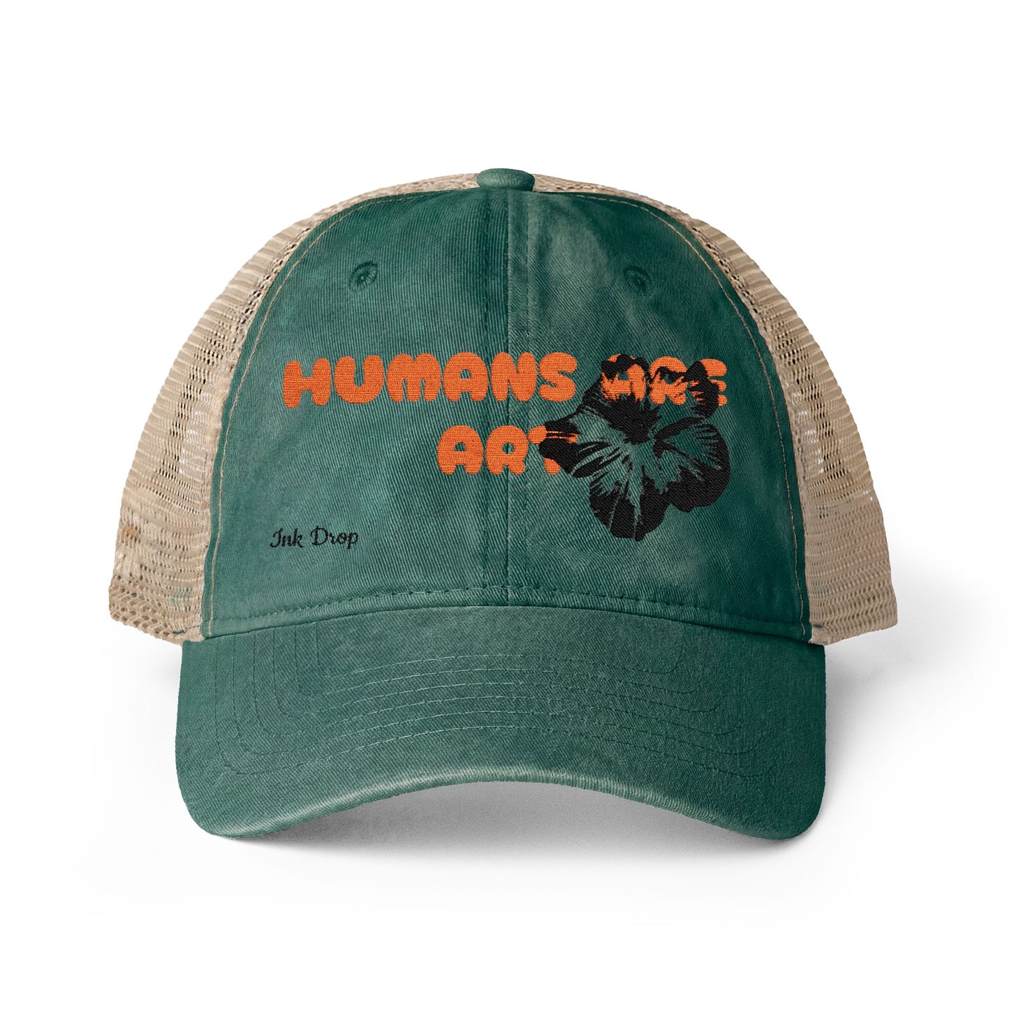 Humans Are Art Embriodered Hat