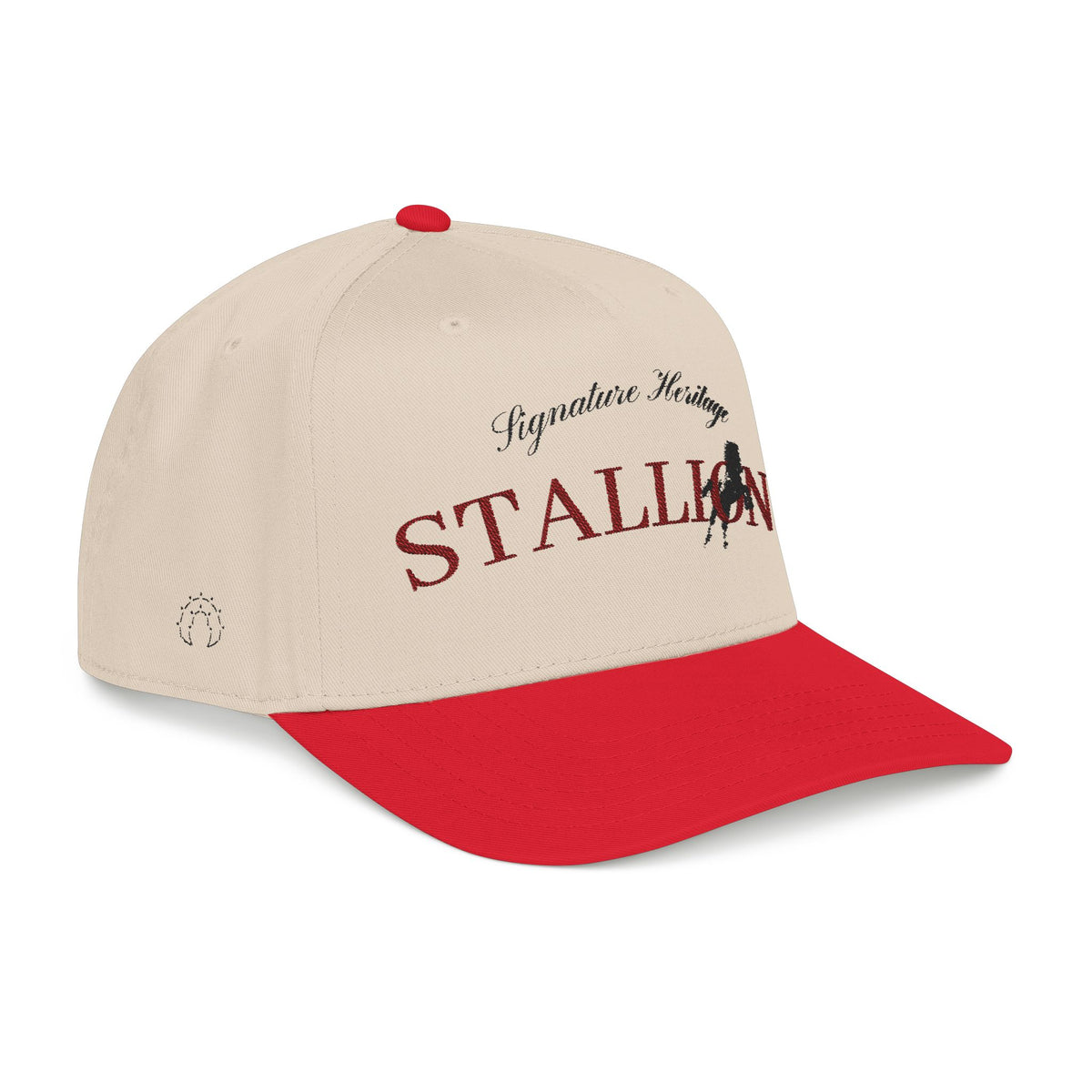 Stallion Racehorse// Embroidered