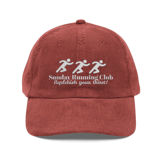 Vintage Corduroy Running Club Hat