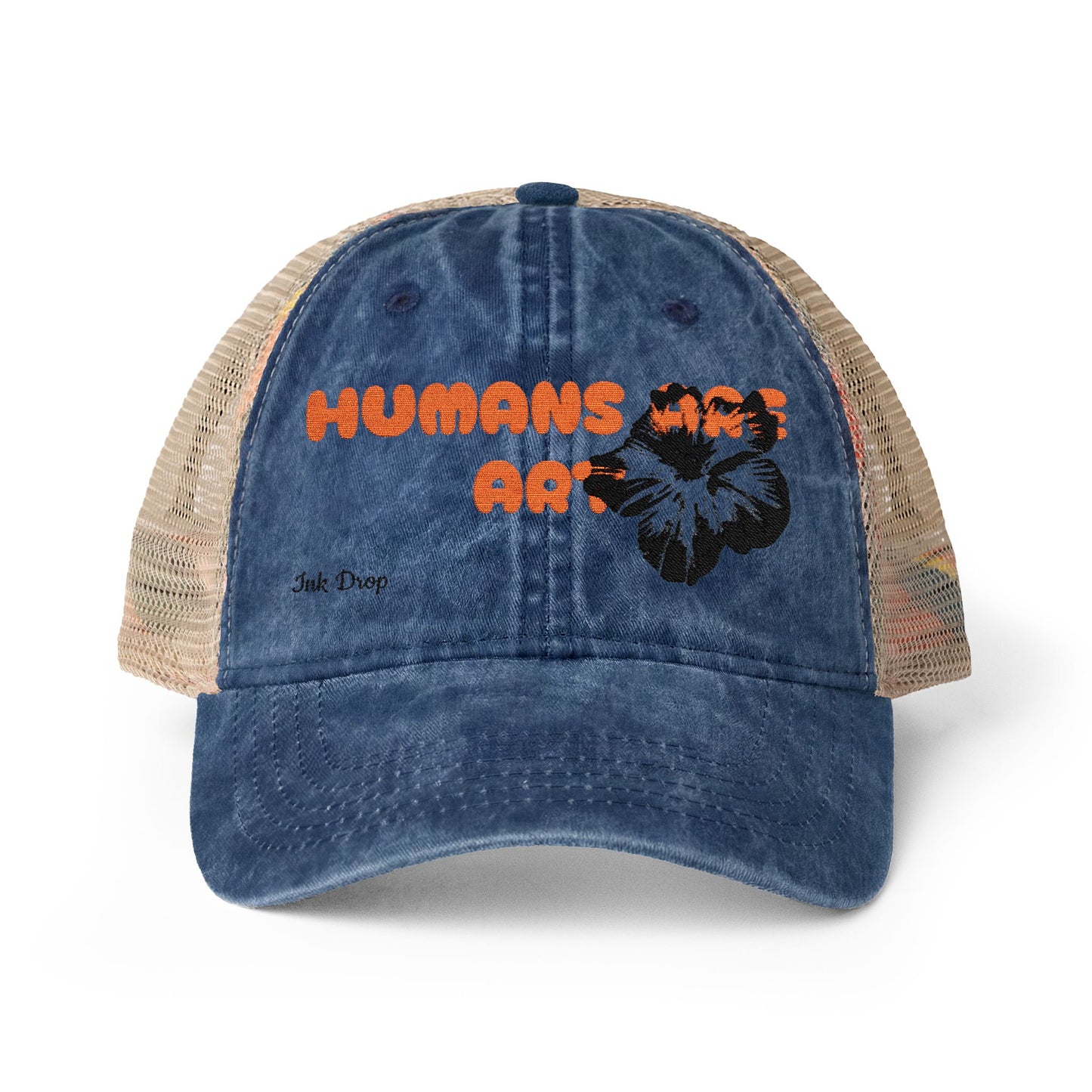 Humans Are Art Embriodered Hat
