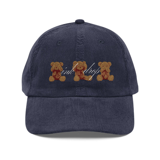 The Three Wise Bears // Embroidered Corduroy