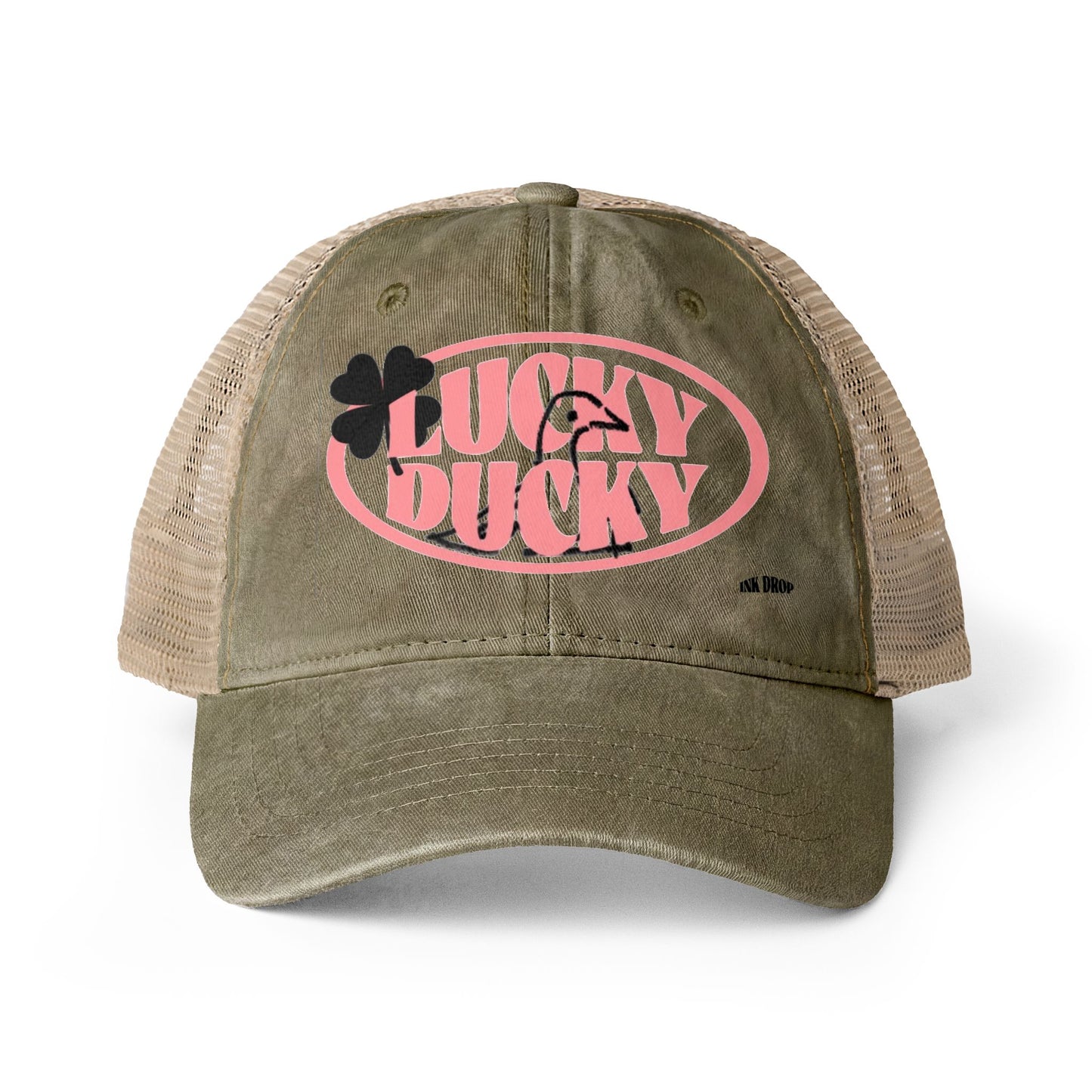 Lucky Ducky // Washed & Floral Brim