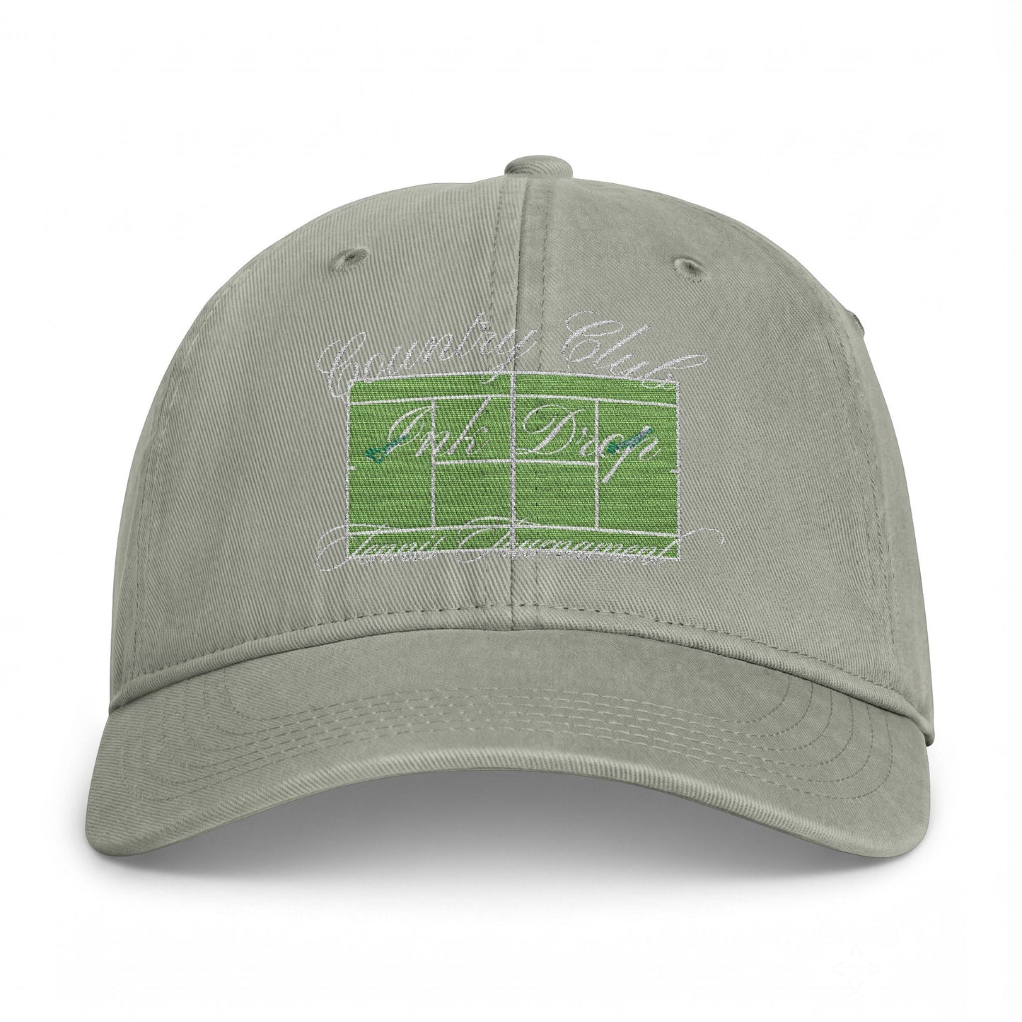 Country Club Tennis // Embroidered