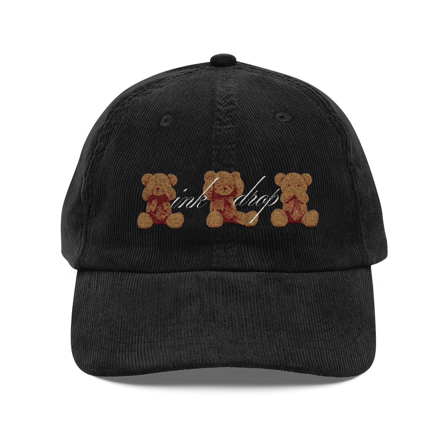 The Three Wise Bears // Embroidered Corduroy