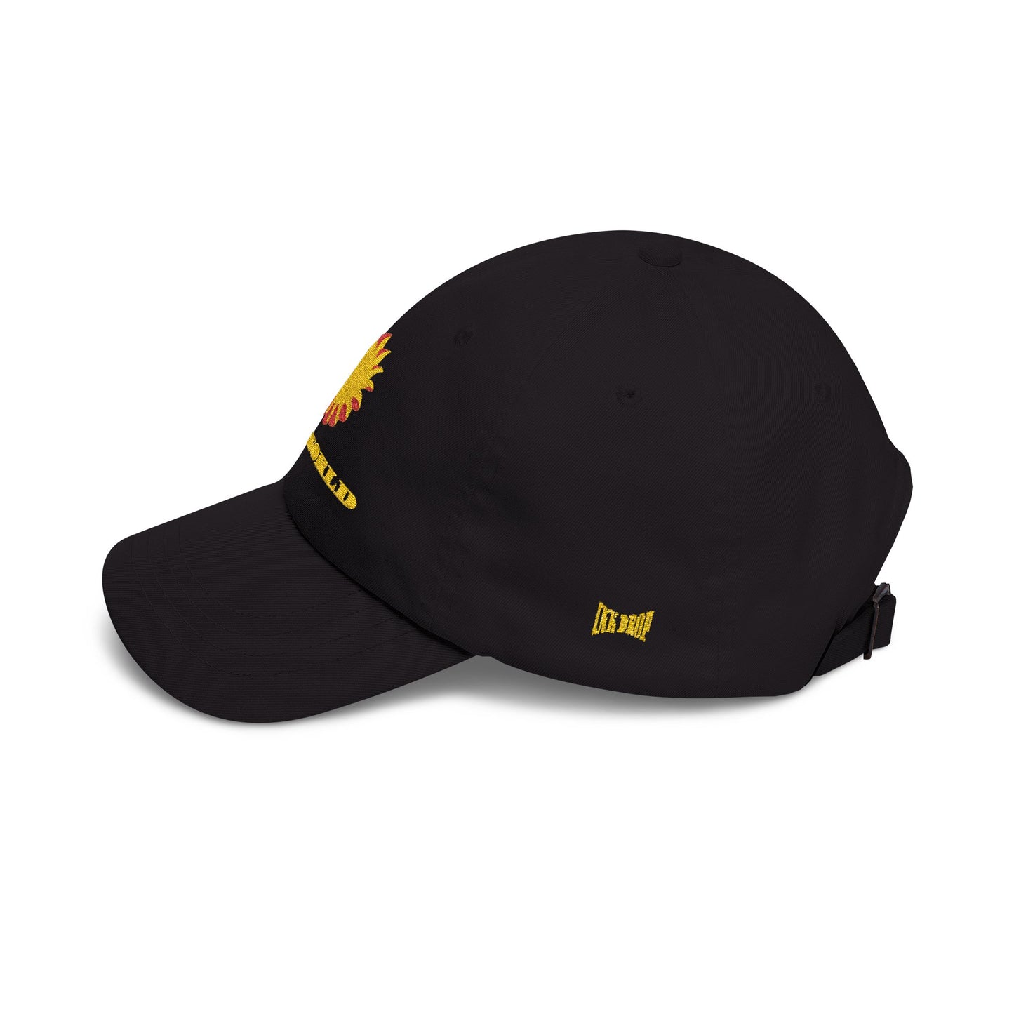 Sunworld Embroidered Dad Cap – Vintage Sunflower Logo (Green)