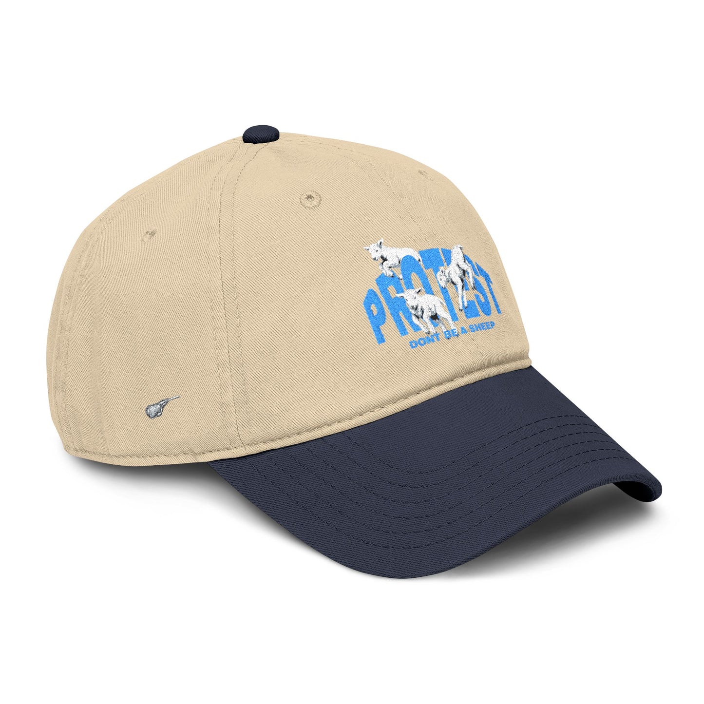 Embroidered Protest Lamb Hat