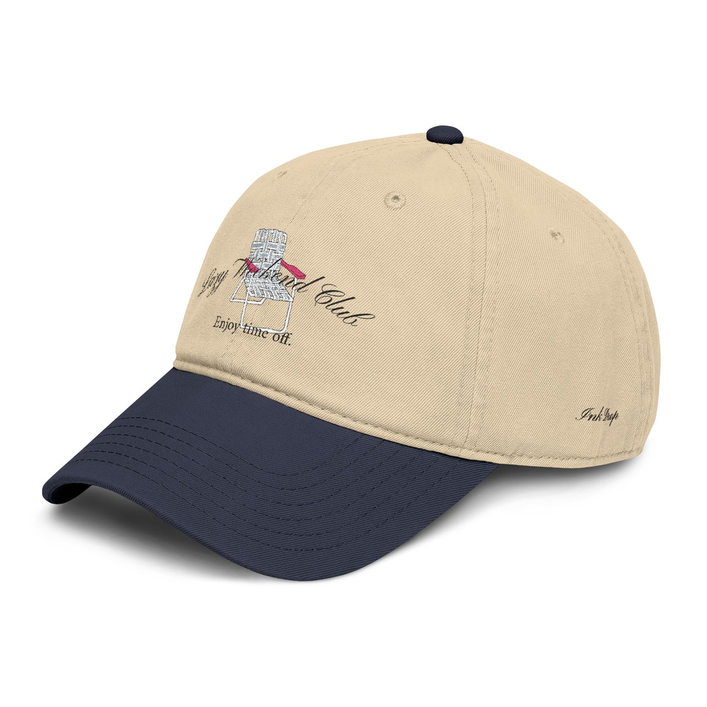"Lazy Weekend Club" Embroidered Hat