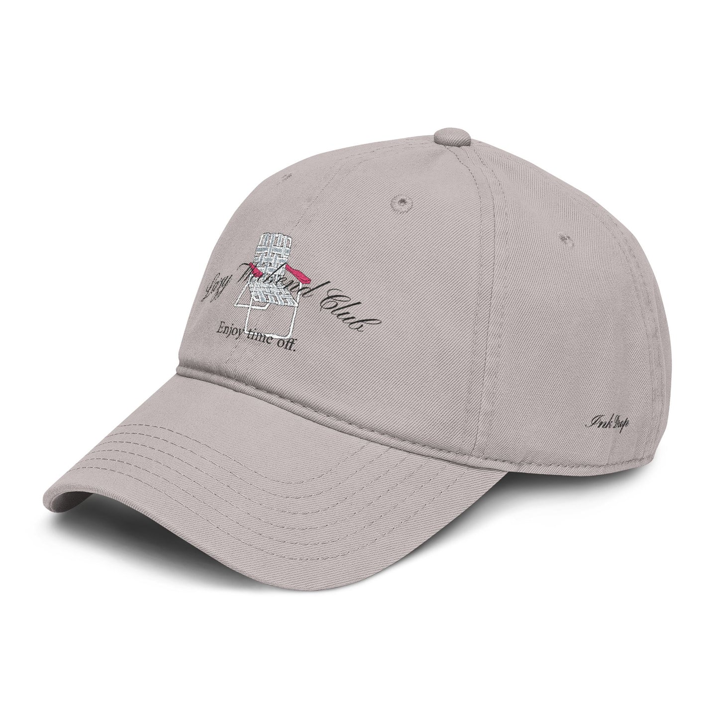 "Lazy Weekend Club" Embroidered Hat