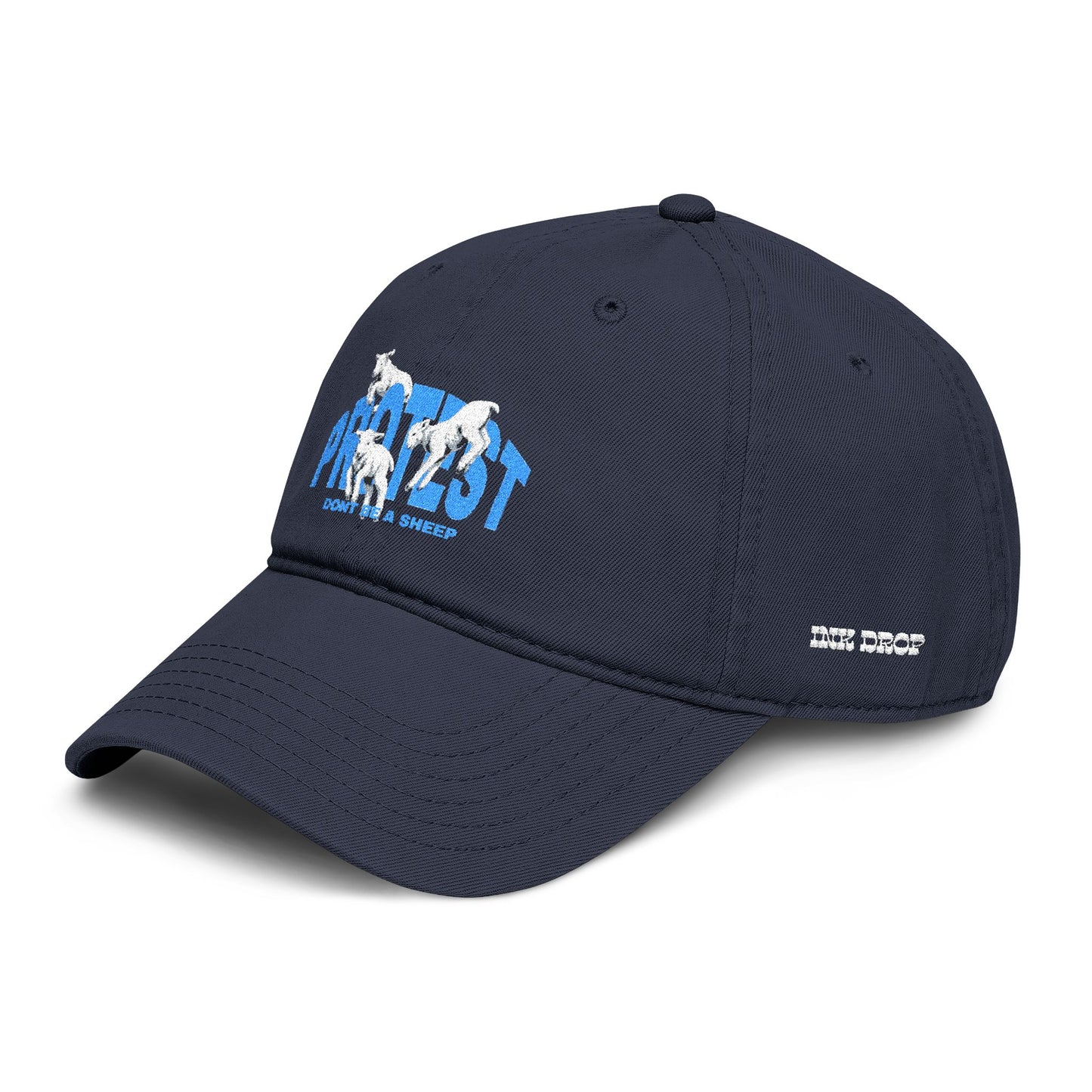 Embroidered Protest Lamb Hat
