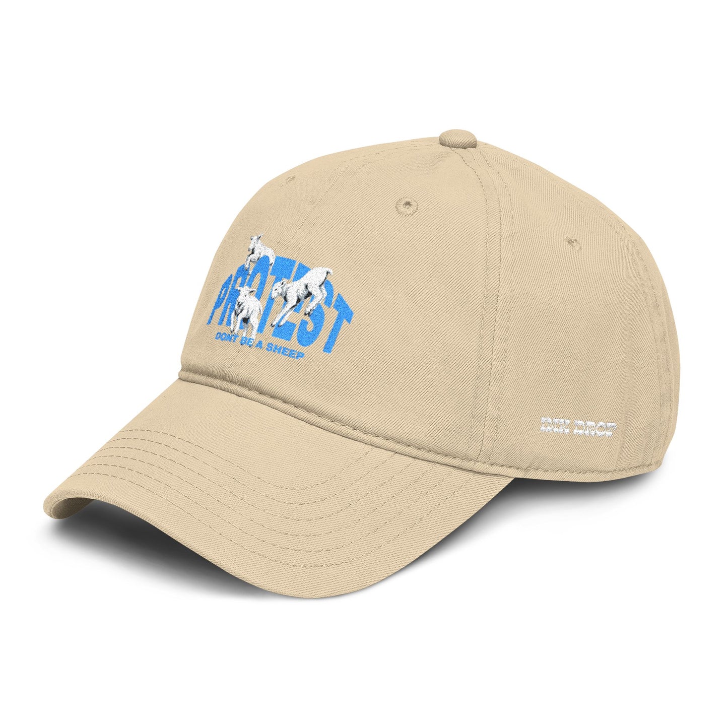 Embroidered Protest Lamb Hat