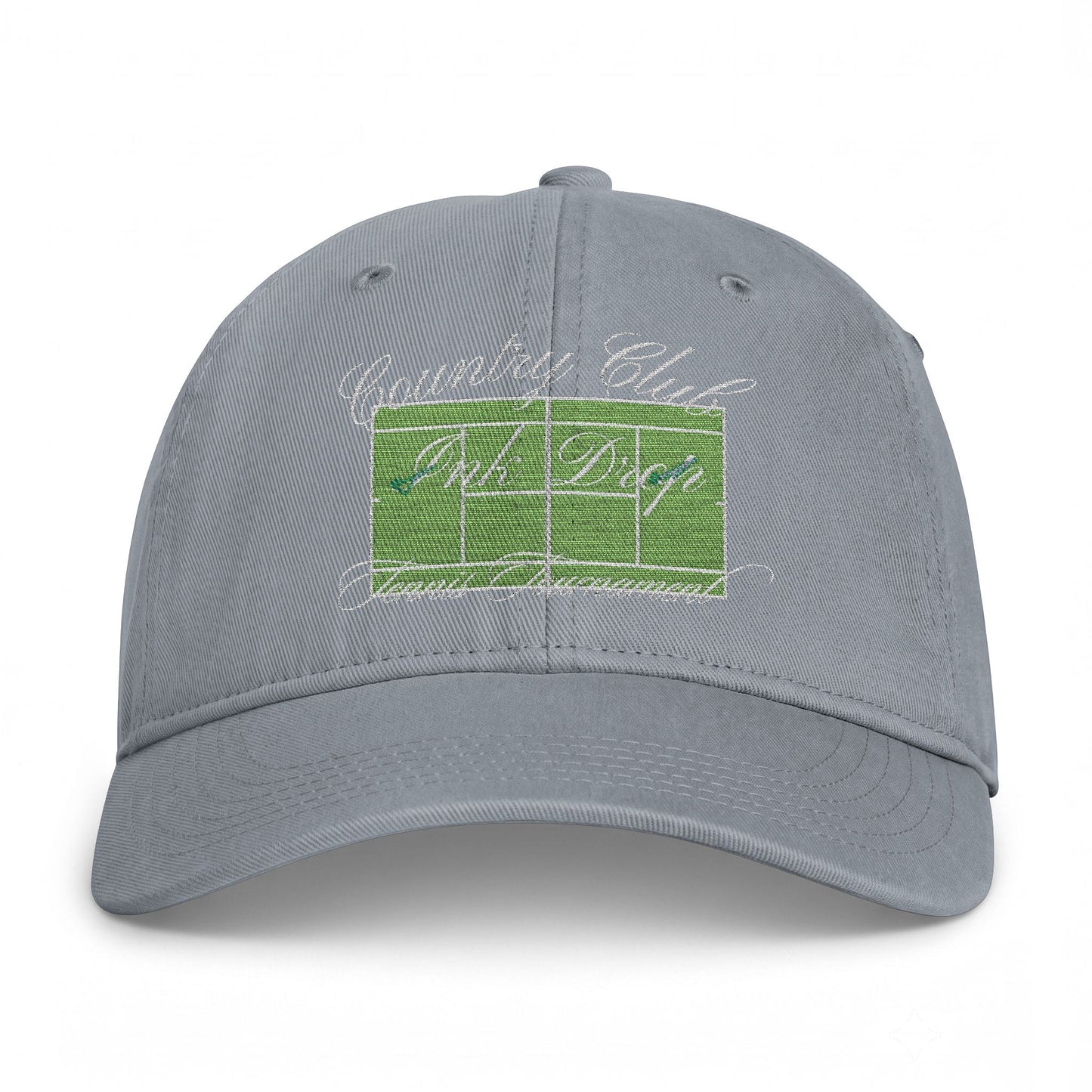 Country Club Tennis // Embroidered