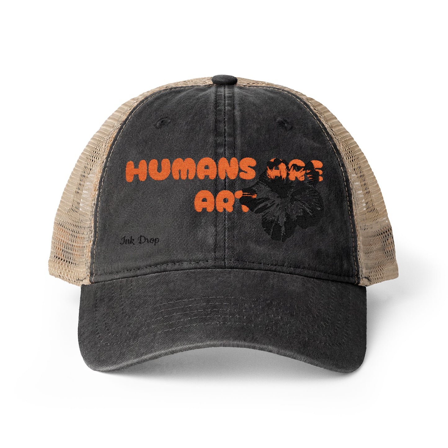 Humans Are Art Embriodered Hat