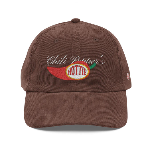 Chilli Pepper's Hottie // Embroidered Corduroy