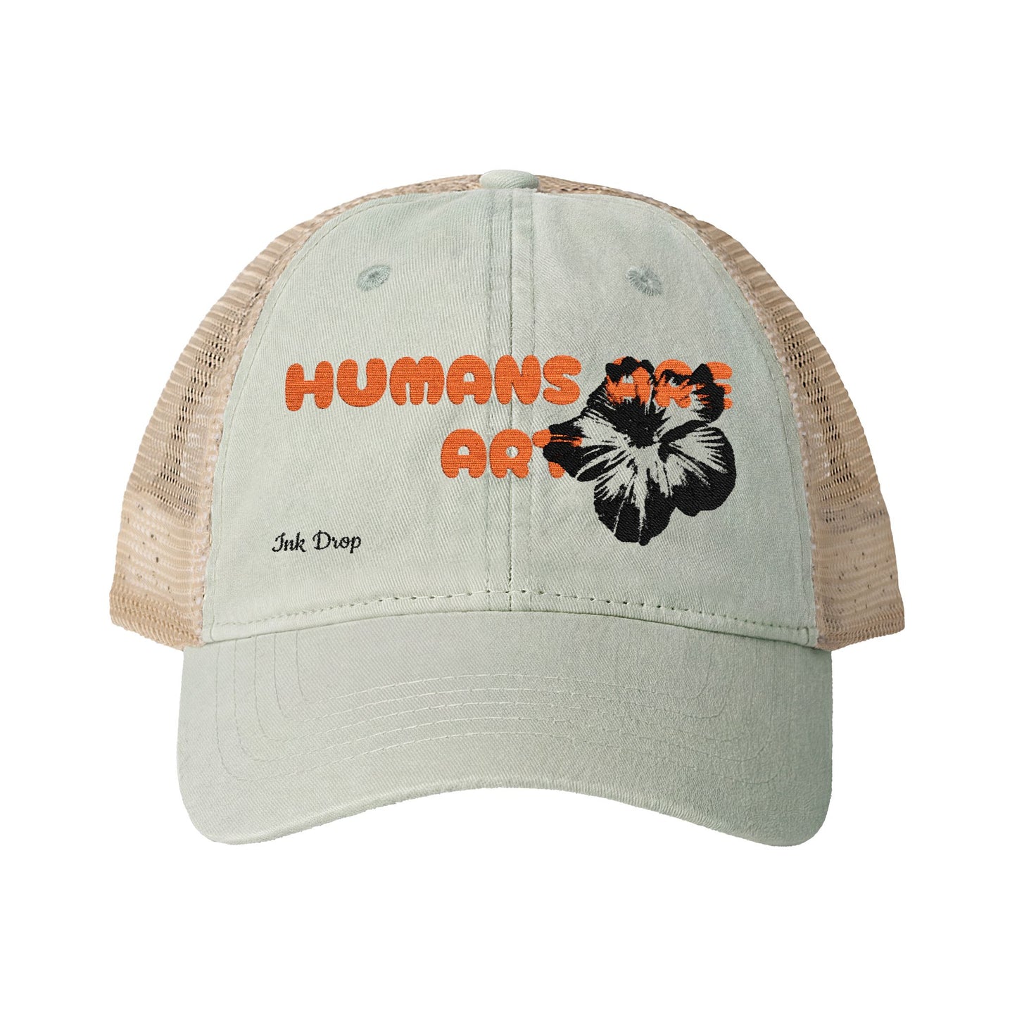 Humans Are Art Embriodered Hat