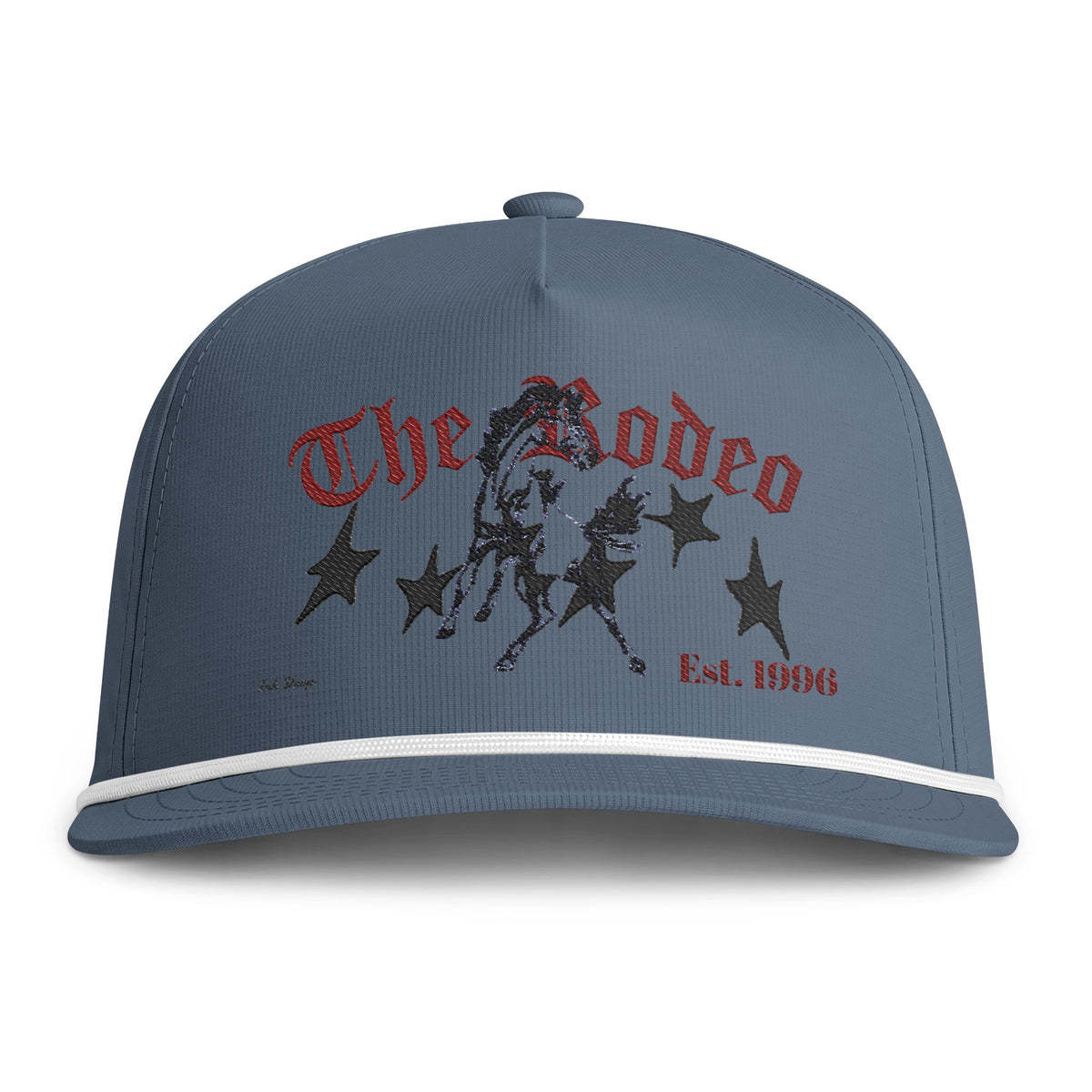 Rodeo // Embroidered Roped Trucker Hat
