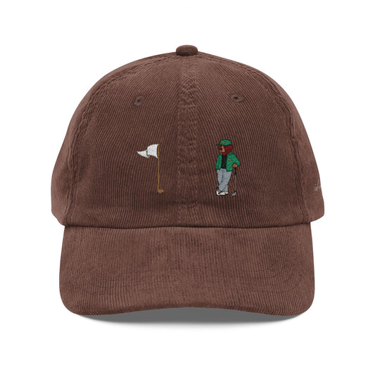 Classic Golfer // Embroidered Corduroy