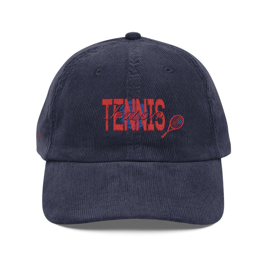 Tennis Season // Embroidered Corduroy