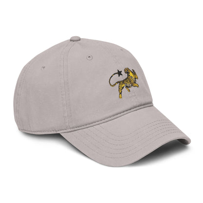 Gold Leopard Embroidered Hat