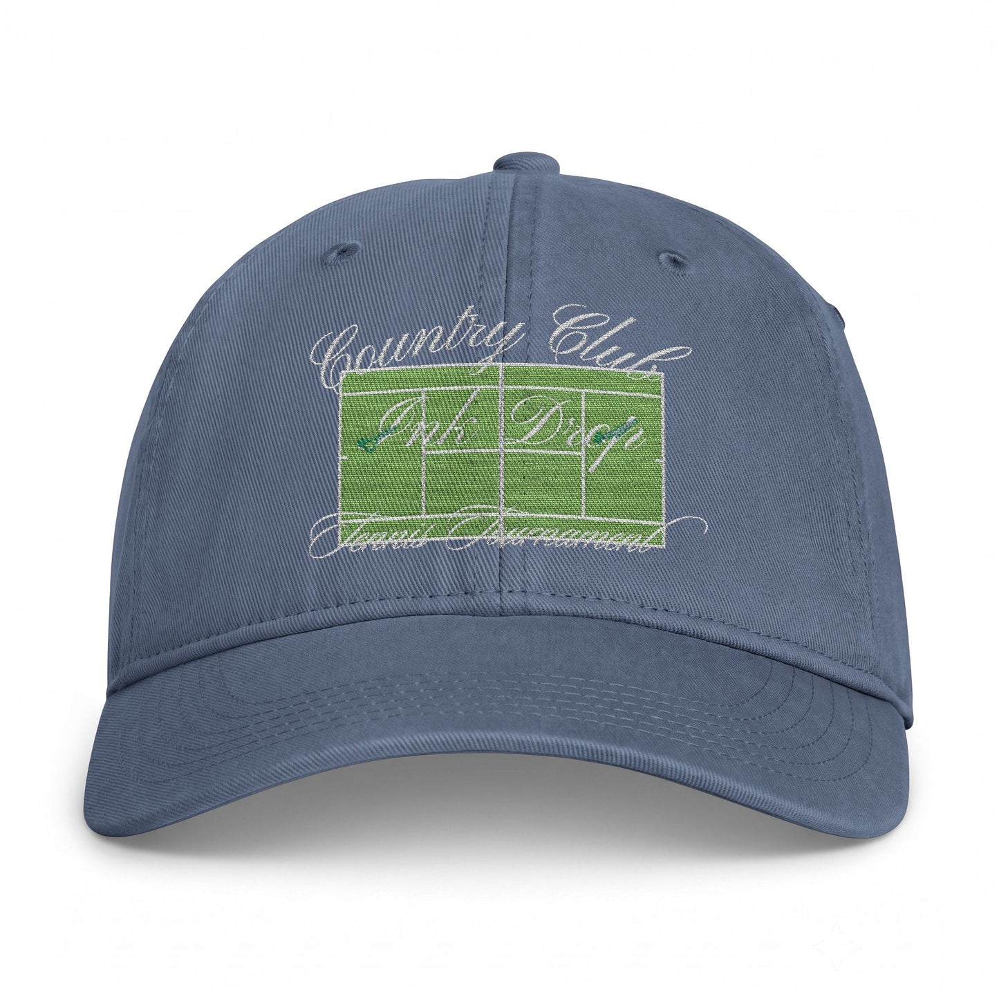 Country Club Tennis // Embroidered