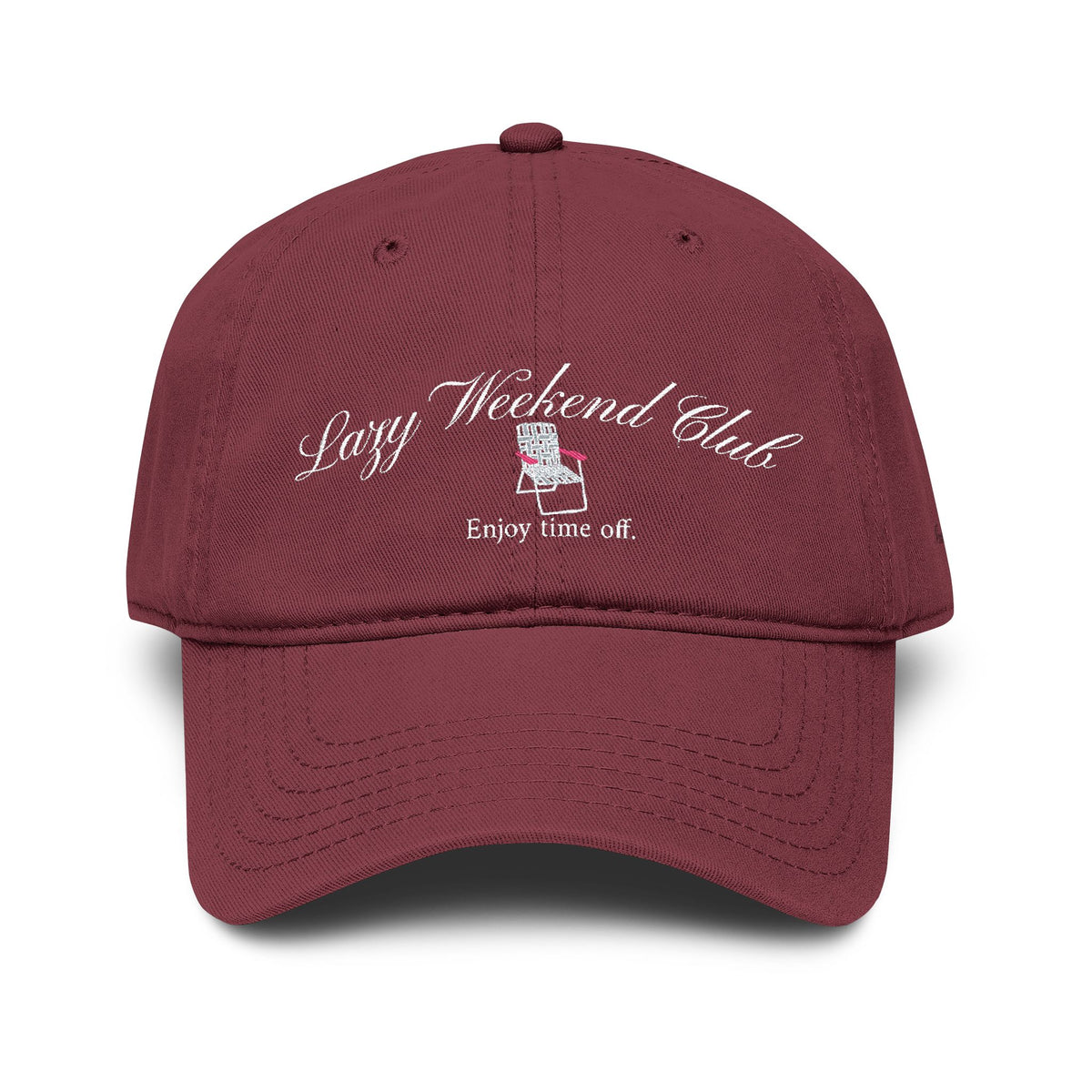 Lazy Weekend Club // Embroidered