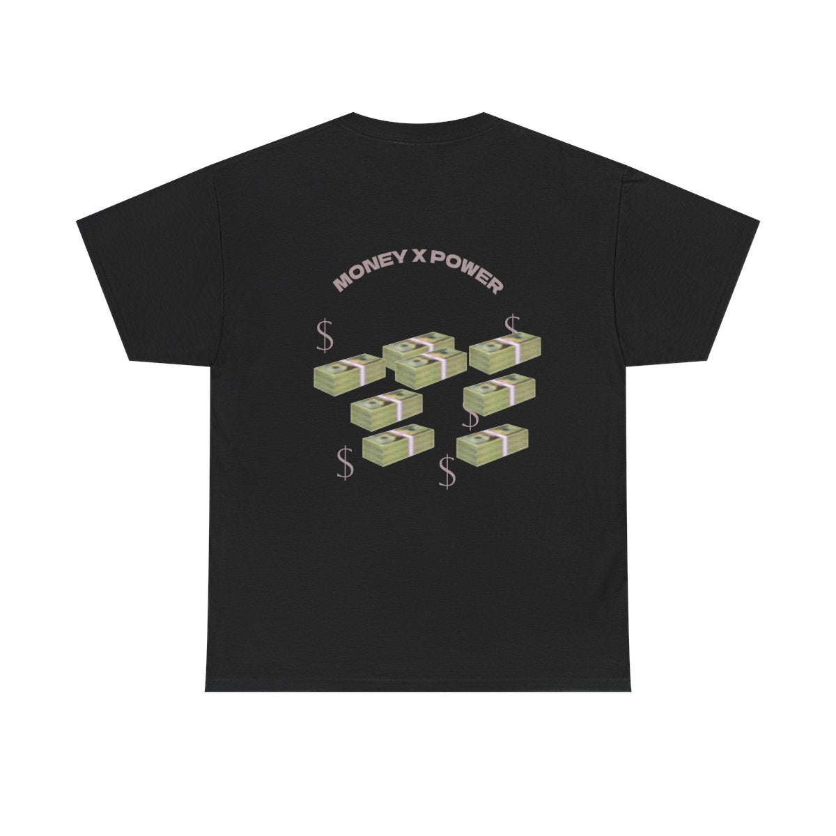 Money x Power Box Tee — Graphic Cash Stacks Streetwear T-Shirt